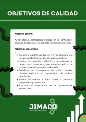 Objetivos de Calidad
